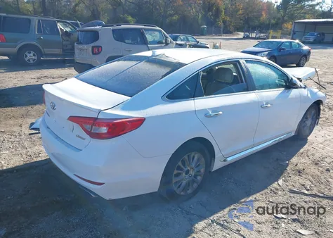 2015 Hyundai Sonata Limited из США, поврежденный, VIN 5NPE34AF4FH188413